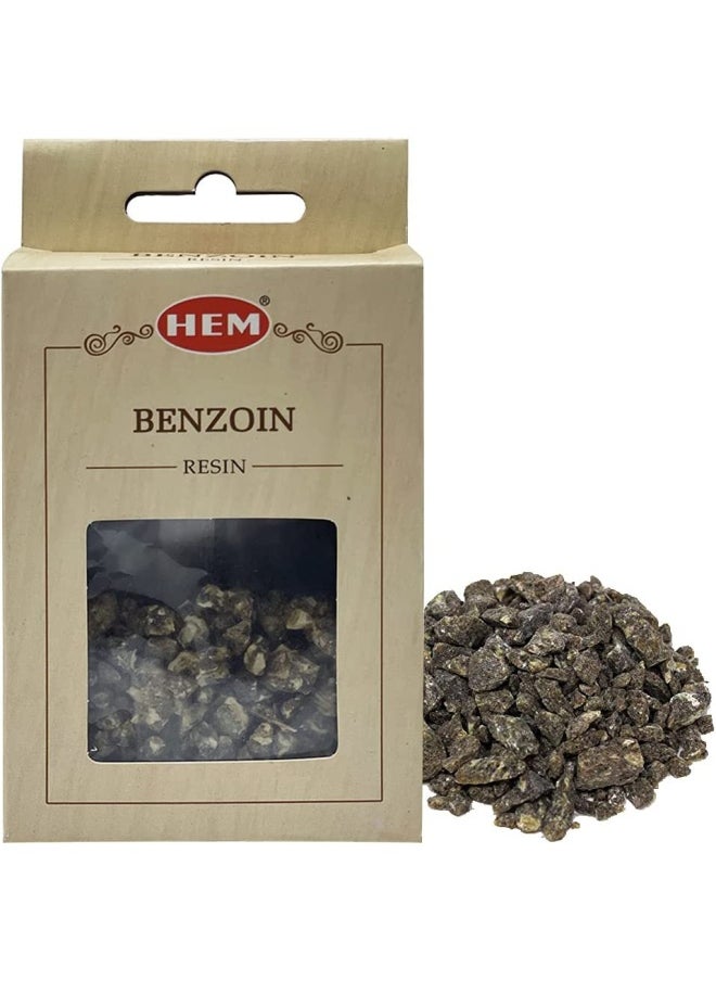 Generic - Benzoin Incense Natural Aromatic Tree Resin Gum Sap Solid Crystals And Steel Mesh Bundle For Burning And Diffusion - Image 1
