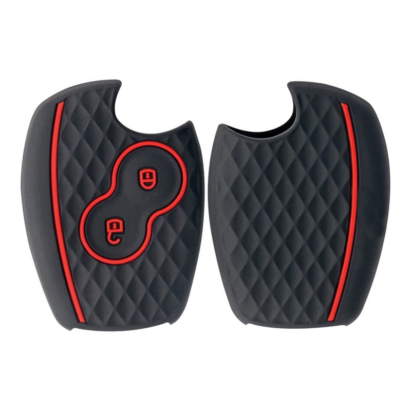 Silicone Key Cover for Renault Logan, Duster, Verito, Lodgy 2 Button Remote Key