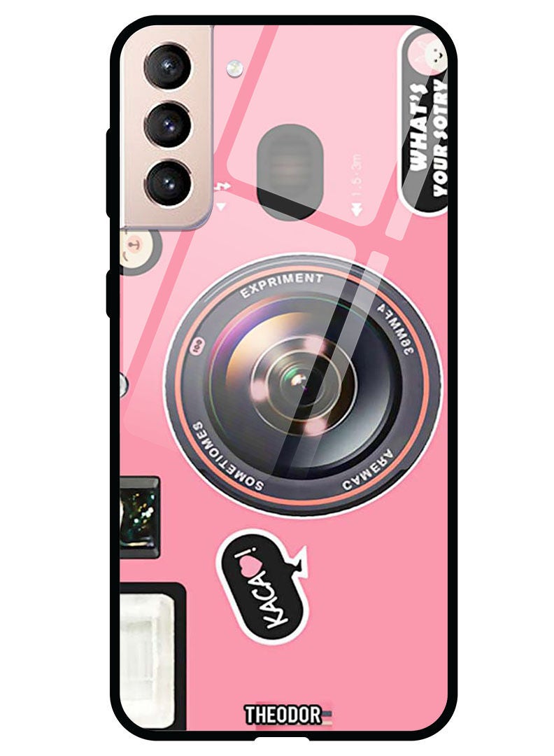 Theodor Protective Tempered Glass Case Cover Samsung Galaxy S21  Camera 1 - Image 1