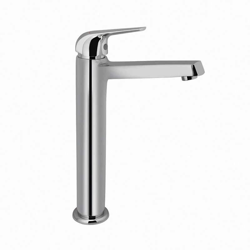JAQUAR Continental Prime Series Table Mounted Tall Boy HOT and Cold Basin Mixer (Chrome) | TOP Lever, Brass Body Water Tap/Faucet/Cock for Bathroom | COP-CHR-005BPM - Image 2
