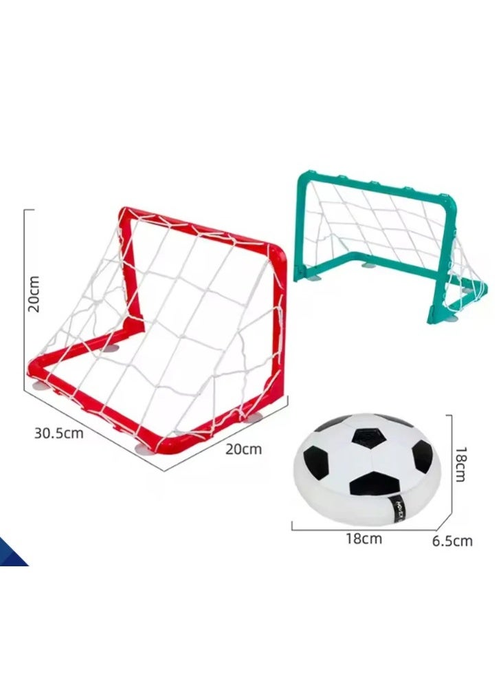 Sport Hover Ball Set With 2 Goals – Indoor Led Floating Soccer Game For Kids - Image 3