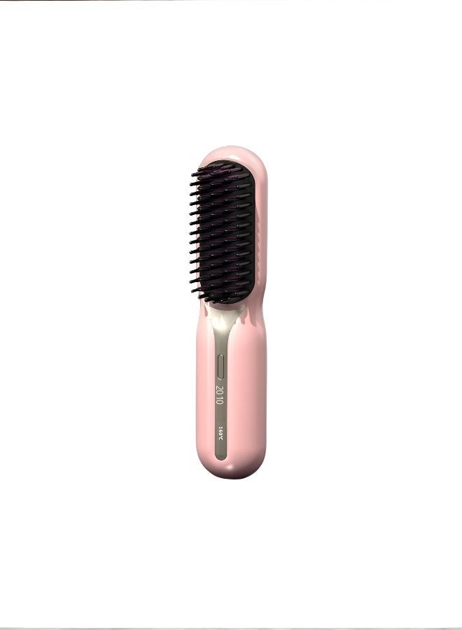 New Cordless Hair Straightener Comb with Negative Ions for Curling and Straightening - Image 1