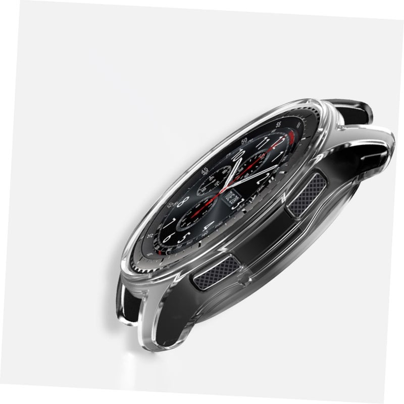 Watch Case for Gear Transparent Shock Resistant Protective Frame Cover Easy Access to Buttons Ports Lightweight Design for Smartwatch - Image 5