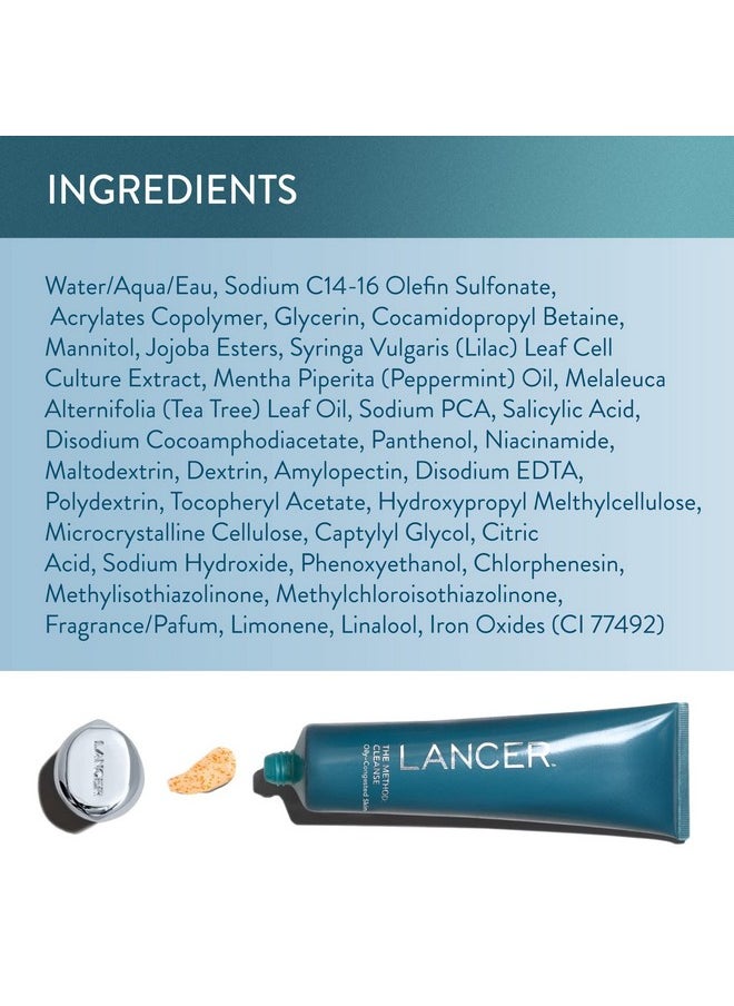 lancer Skincare The Method Cleanse Face Cleanser Daily Face Wash With Salicylic Acid Oily Or Congested Skin 4.05 Fluid Ounces  - Image 2
