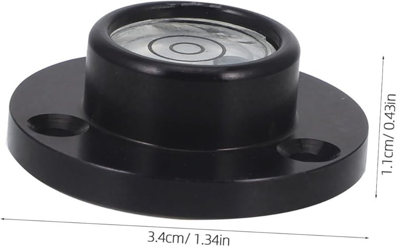 Compact Aluminum Bubble Level Tool for Cameras Tripods Speakers and RVs - Image 3