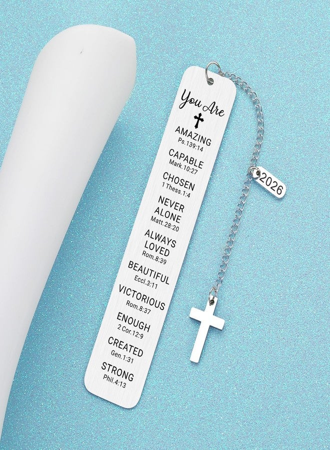 NUBARKO Baptism Gifts for Teen Girls Teenage First Communion Gifts for Girls Teens Boys Religious Christian Confirmation Gifts Bookmark for Women Girls Graduation Birthday Gifts Stocking Stuffers for Teen Boy - Image 2