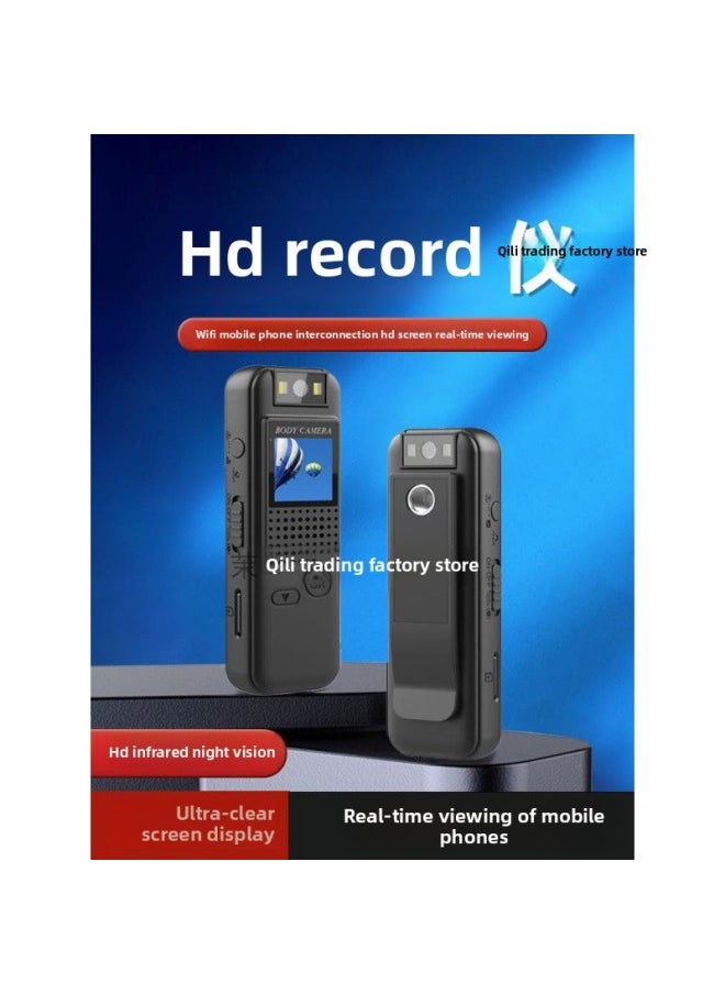 Generic Law Enforcement Recorder Recording Pen With Video Recording DV Recording Function All-in-one Wireless Camera HD Sports Camera-Body Color:F9 Flagship Dv Version With Screen 32g (recording And Video + High-definition Picture Quality) Black - Official Standard Configuration  - Image 2