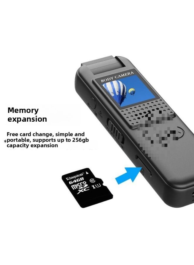 Generic Law Enforcement Recorder Recording Pen With Video Recording DV Recording Function All-in-one Wireless Camera HD Sports Camera-Body Color:F9 Flagship Dv Version With Screen 32g (recording And Video + High-definition Picture Quality) Black - Official Standard Configuration  - Image 5