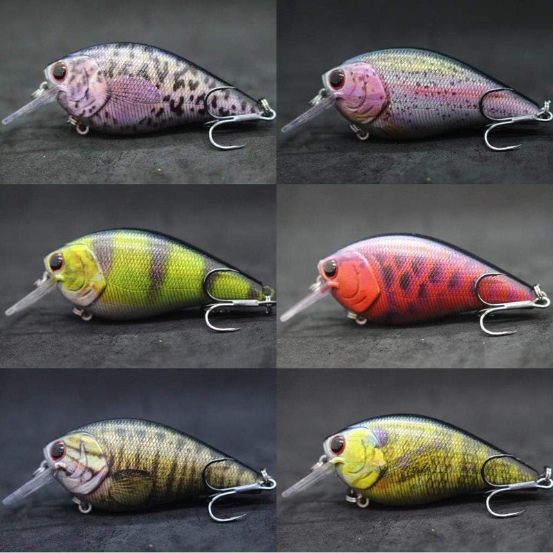wLure Minnow Crankbait for Bass Fishing Bass Lure Jerkbait Fishing Lures and Tackle Box - Image 3