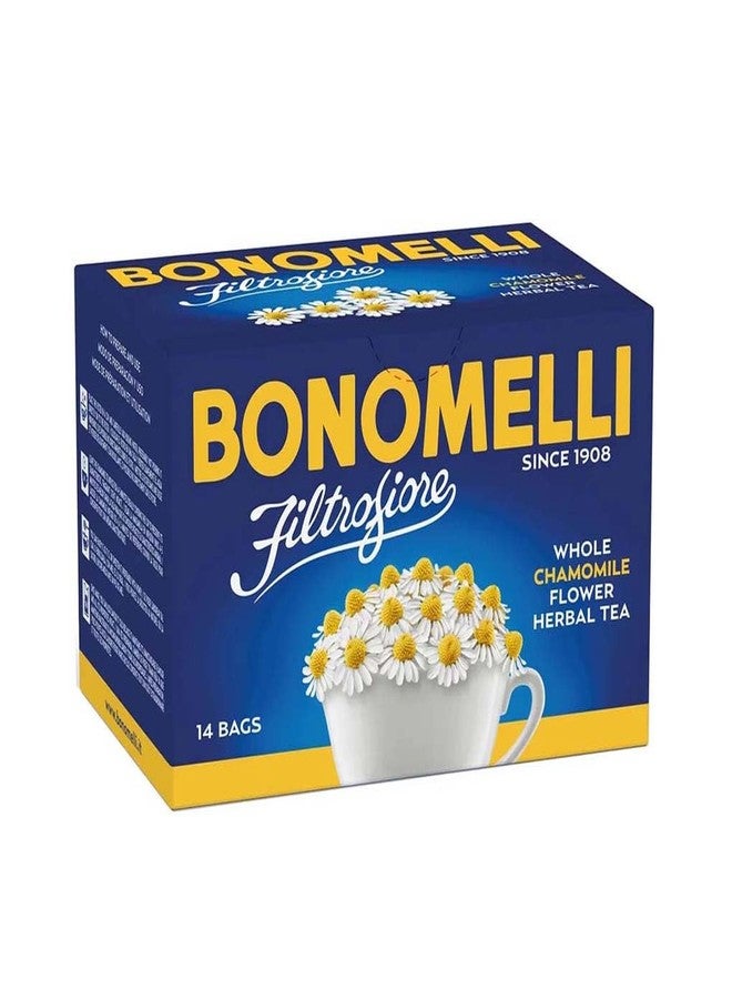 Bonomelli بونوميلي - فيلتروفيوري شاي أعشاب البابونج، (2) - 14 قطعة. حزم. - Image 1
