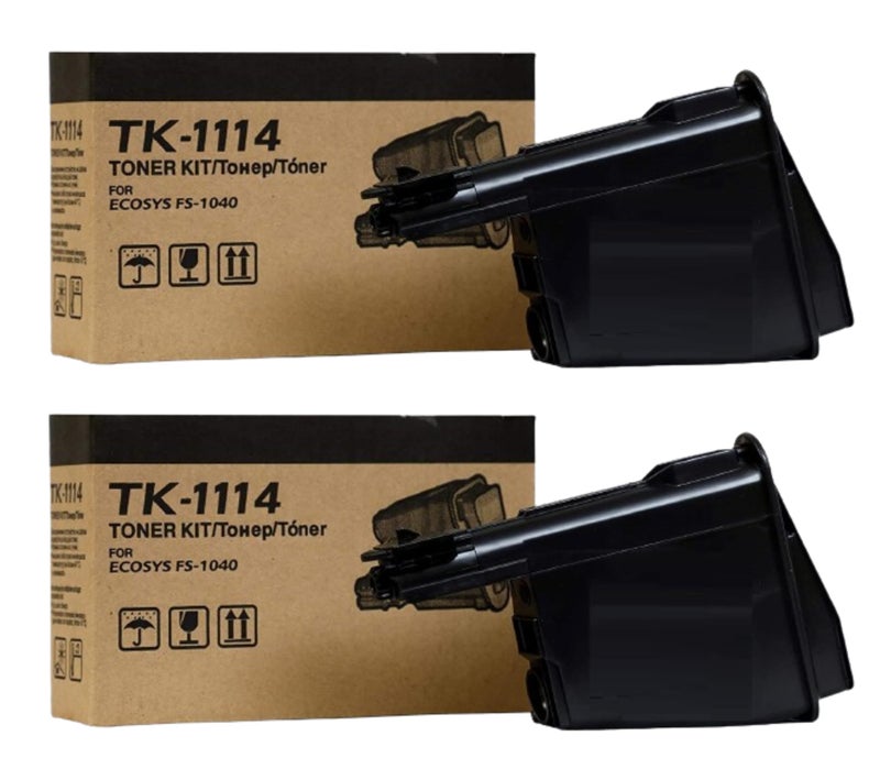 ANG TK 1114 Toner Cartridge Single-Color Compatible for Kyocera Ecosys FS-1020MFP, FS-1025MFP, FS-1040, FS-1060DN, FS-1120MFP, FS-1125MFP (Pack of 2 Black) - Image 5