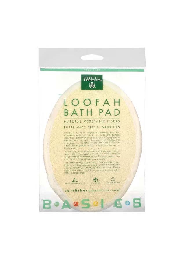 Earth Therapeutics Loofah Bath Pad 1 Pad  - Image 1