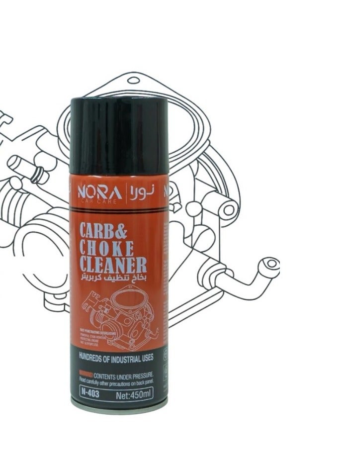 Nora Car carburetor and throttle valve cleaner 450 ml