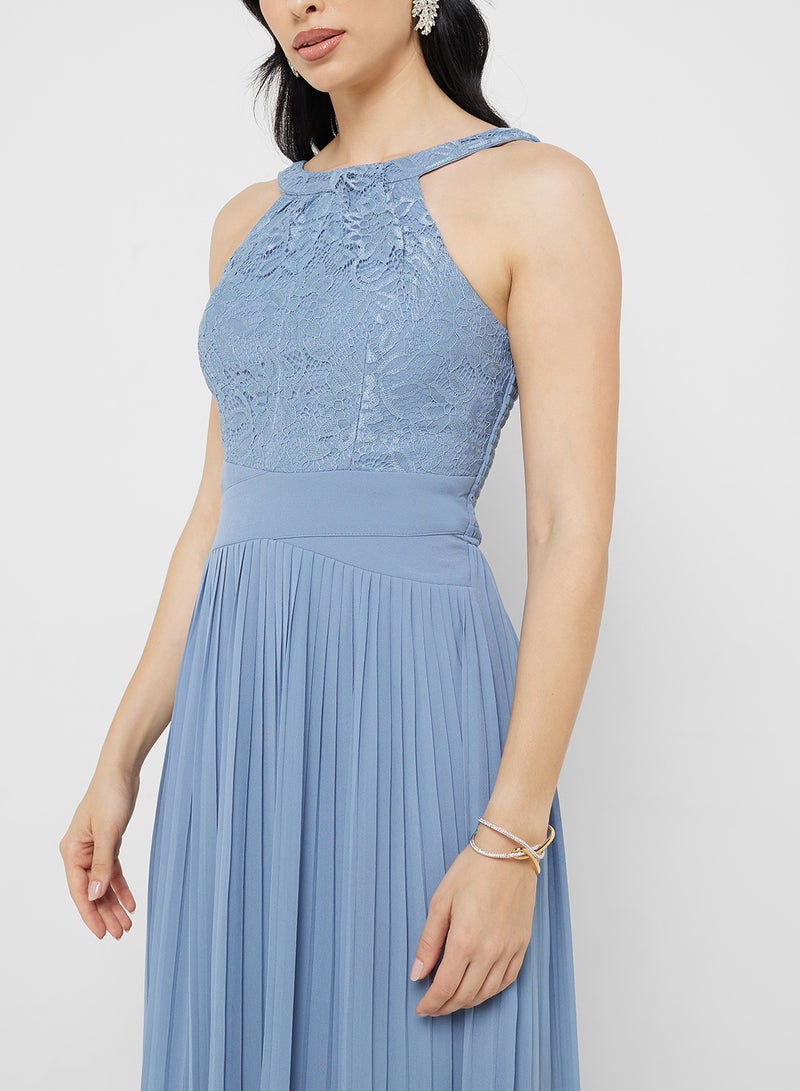 Little Mistress Lace Bodice Gown Dress  - Image 3