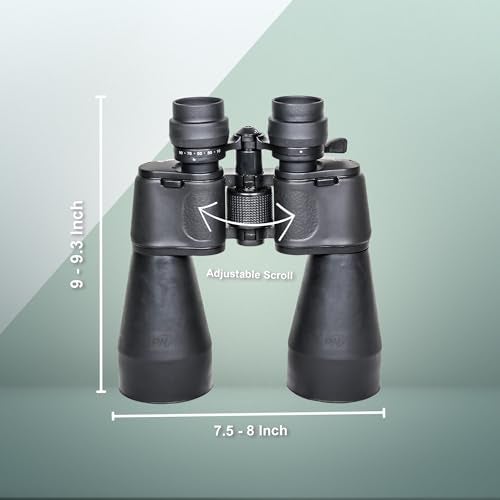 PN AVAN Power View Zoom 10x30x50x70x90 Super High-Powered Surveillance Binocular for Adults, Waterproof & Fogproof, for Hunting, Birdwatching, and Outdoor Activites, (Black Color) - Image 4
