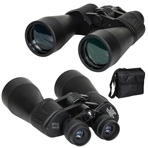 PN AVAN Power View Zoom 10x30x50x70x90 Super High-Powered Surveillance Binocular for Adults, Waterproof & Fogproof, for Hunting, Birdwatching, and Outdoor Activites, (Black Color) - Image 1
