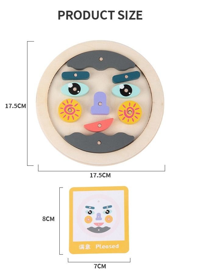 GROIC - Face-changing Game Toys, Children's Building Blocks Educational Blocks, Logical Thinking Training Toys - Image 1