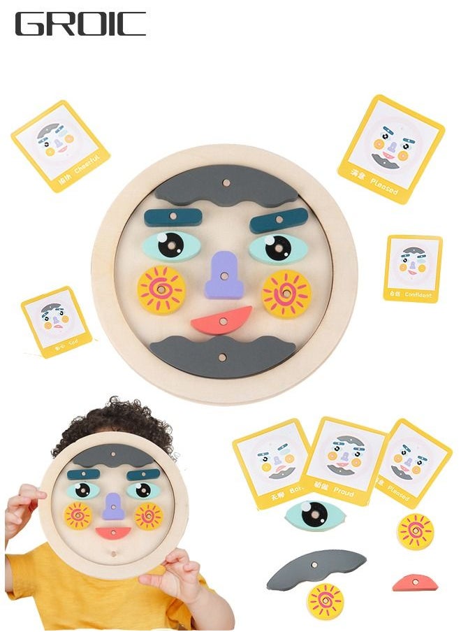 GROIC Face-changing Game Toys, Children's Building Blocks Educational Blocks, Logical Thinking Training Toys  - Image 1