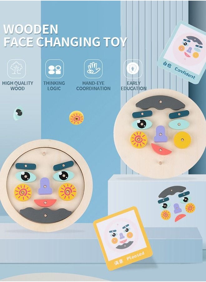 GROIC Face-changing Game Toys, Children's Building Blocks Educational Blocks, Logical Thinking Training Toys  - Image 2