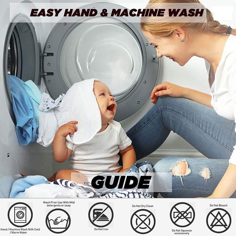 Edenwald Waterproof Quick Dry Sheet for Baby| Bed Pad Anti-Piling Fleece Extra Absorbent Washable Matress Protector| Baby Bed Protector Sheet for Toddler Children, Large Size 140X100Cm,Mint Green - Image 5