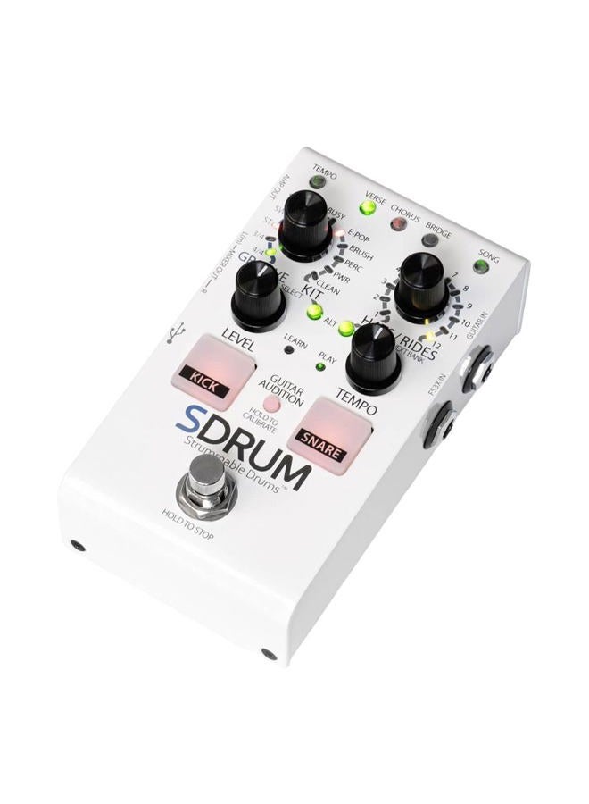 digi-tech SDRUM Guitar Effects Pedal Strummable Drum - Image 3
