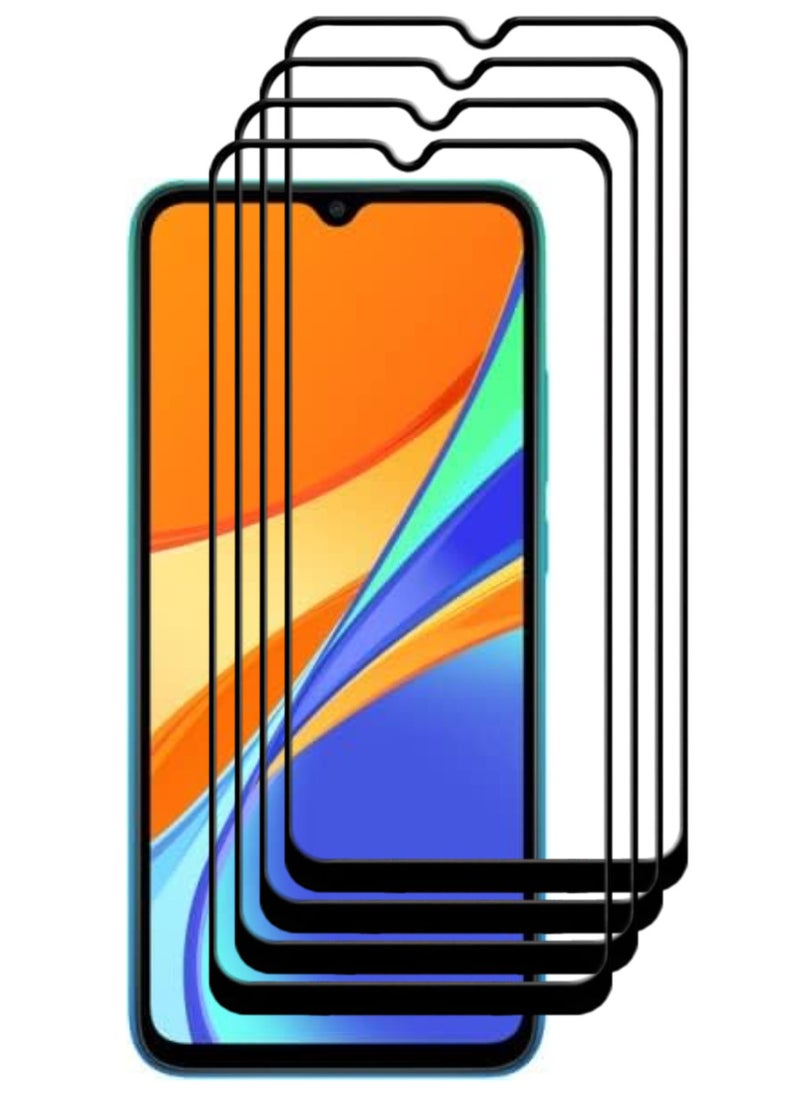 ACLIX 4 Pieces Antistatic ESD Dustproof Premium Quality High Definition Tempered Glass Screen Protector Designed For Xiaomi Redmi 9C - Image 1