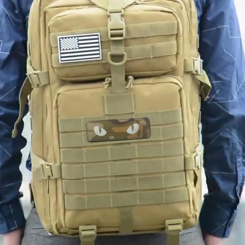 klarako Glow in Dark Morale Embroidered Applique Fastener Patch for Hats Caps Bags Jackets Backpack - Camo - Image 4