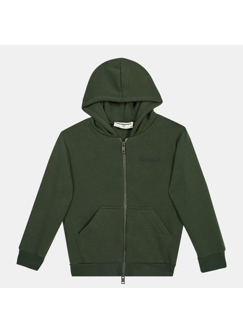 The Giving Movement Kids' Lounge Regular Zip Hoodie