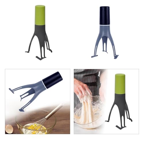 ATORSE Automatic Pan Stirrer 3 Gears Adjustable Egg Whisk for Sauces Soups Porridge Green - Image 3