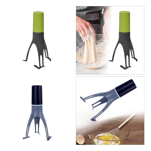 ATORSE Automatic Pan Stirrer 3 Gears Adjustable Egg Whisk for Sauces Soups Porridge Green - Image 5