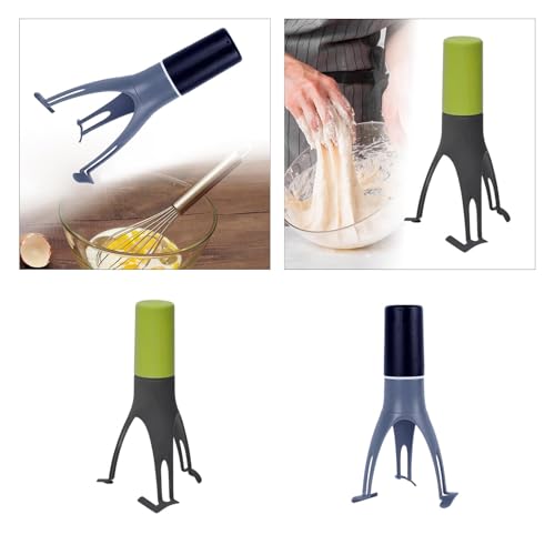 ATORSE Automatic Pan Stirrer 3 Gears Adjustable Egg Whisk for Sauces Soups Porridge Green - Image 4