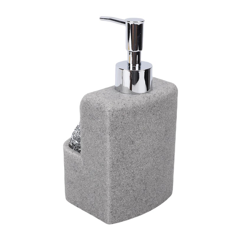 Housewares Soap Dispenser 250ml Capacity 2 in 1 Liquid Hand Dish Soap Dispenser and Holder for Kitchen Sink - Image 5