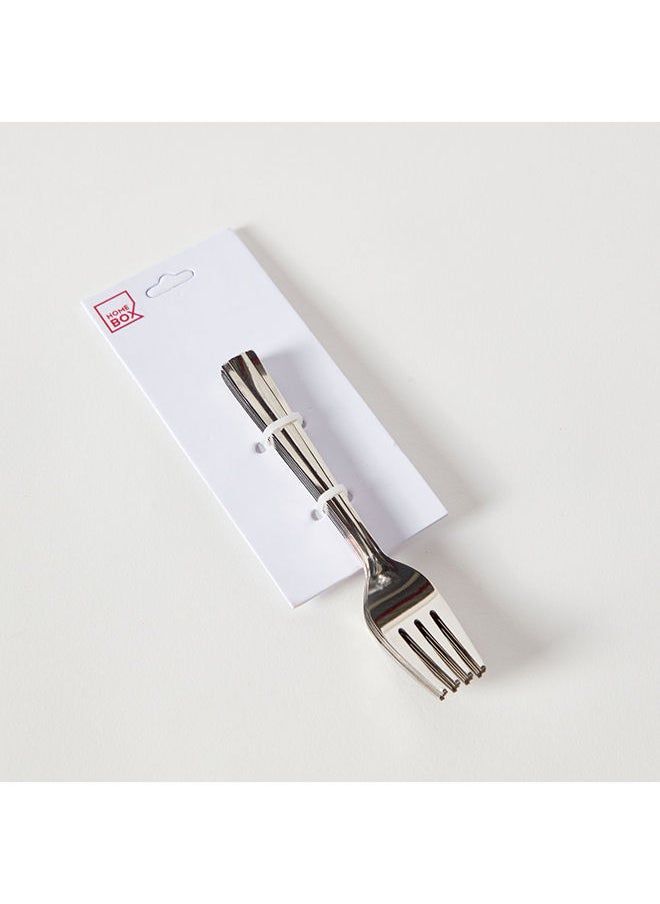 Home Box - Vermont 6-Piece Cake Fork Set 13.7 x 1.5 x 2 cm - Image 1