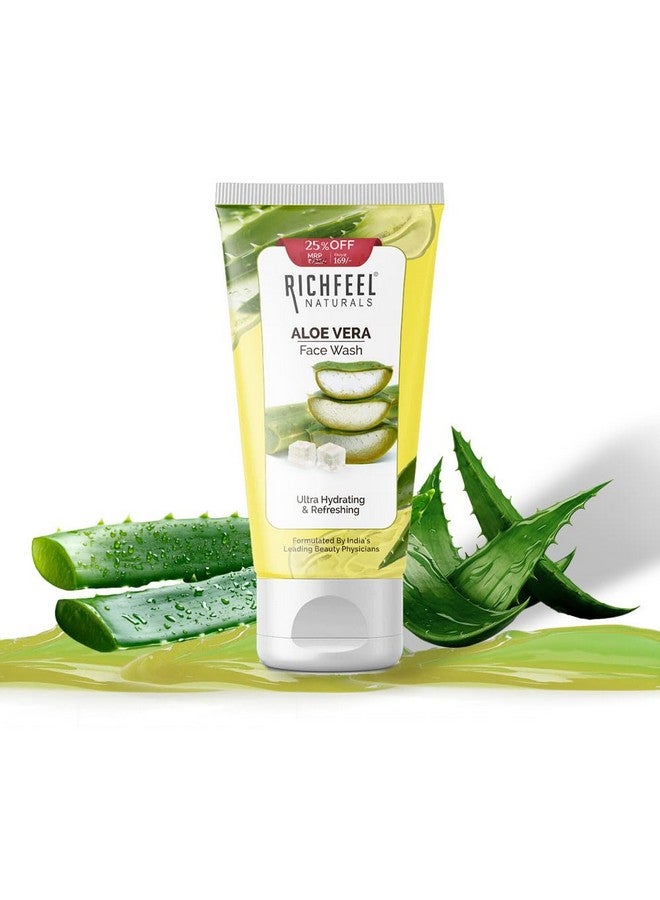 Richfeel Alovera Face Wash 100 Gms - Image 1