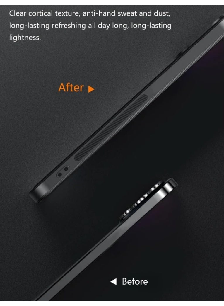 Magnetic Case Compatible with OPPO Reno 15F, Leather Case Camera Lens Protection Anti-Slip Anti-Drop Shockproof Protective Back Cover for OPPO Reno 15F - Image 3