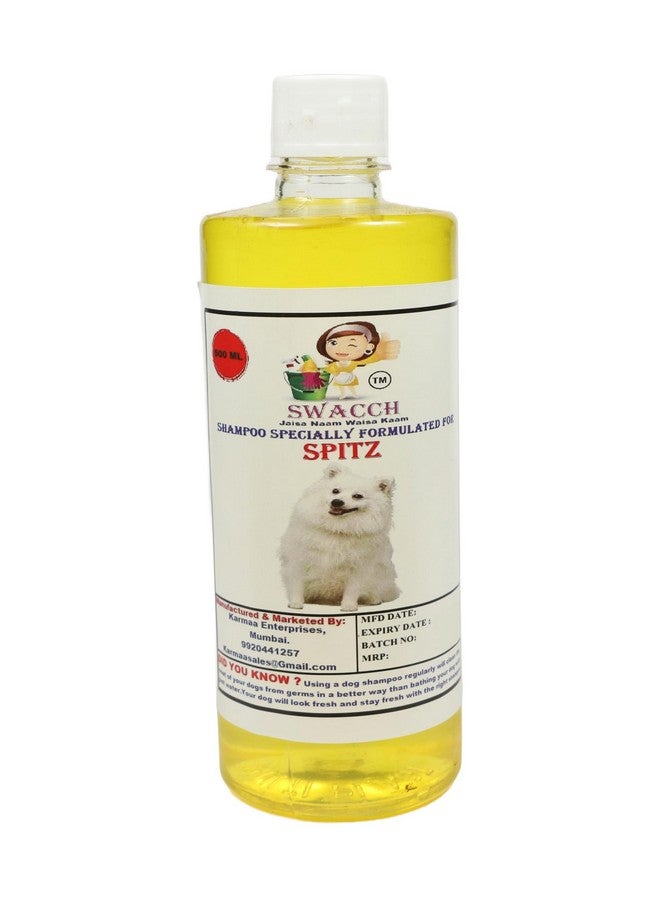 Generic Swacch Shampoo Specially Formulated for Spitz (500ML) Lemon - Image 1