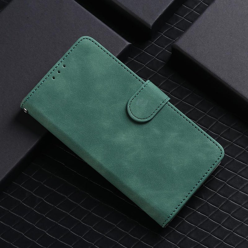 EO For Oukitel C61  Feel Magnetic Flip Leather Phone Case(Green) - Image 2