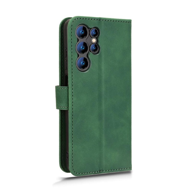 EO For Oukitel C61  Feel Magnetic Flip Leather Phone Case(Green) - Image 3