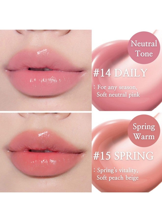 BBI@ BBIA Bbia Glow Lip Tint - Lip Plumping, Volumizing Glossy & Glowy Lip Stain Naturally Moisturizing Comfortable Texture Lightweight Long-Lasting Vivid Color Non-Sticky Non-Dry Korean (14 Daily, Pack Of 1) - Image 2