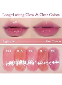 BBI@ BBIA Bbia Glow Lip Tint - Lip Plumping, Volumizing Glossy & Glowy Lip Stain Naturally Moisturizing Comfortable Texture Lightweight Long-Lasting Vivid Color Non-Sticky Non-Dry Korean (14 Daily, Pack Of 1)  - Image 5