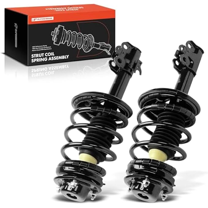A-Premium Front Complete Strut And Coil Spring Assembly Compatible With Toyota Camry 1992 1993 1994 22L 2Pc Set - Image 1