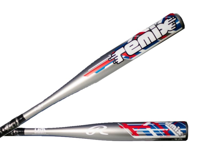 Rawlings Remix USA Baseball Bat 10 1 Pc Aluminum 2 14 Barrel 28 Inch - Image 2