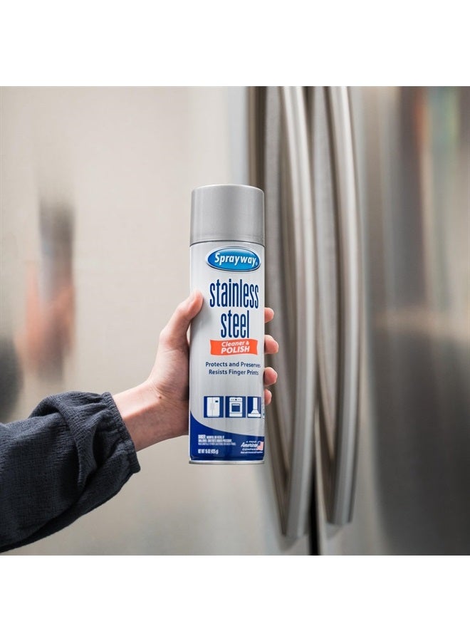 Sprayway Water-Based Stainless Steel Cleaner, 15 Fl Oz (Pack of 1) - Image 4