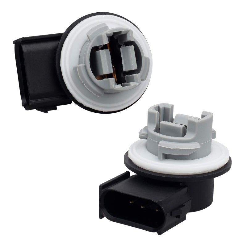 NDRUSH Turn Signal Light Socket Assembly Compatible With Ford 2009-2014 F150 F250 F350 Super Duty Edge