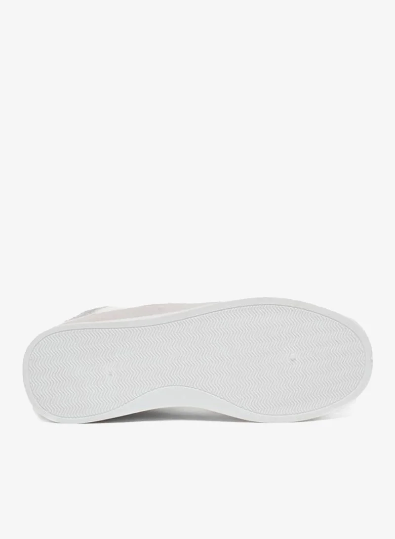 Styli Active Panelled Lace Up Flatform Sneakers