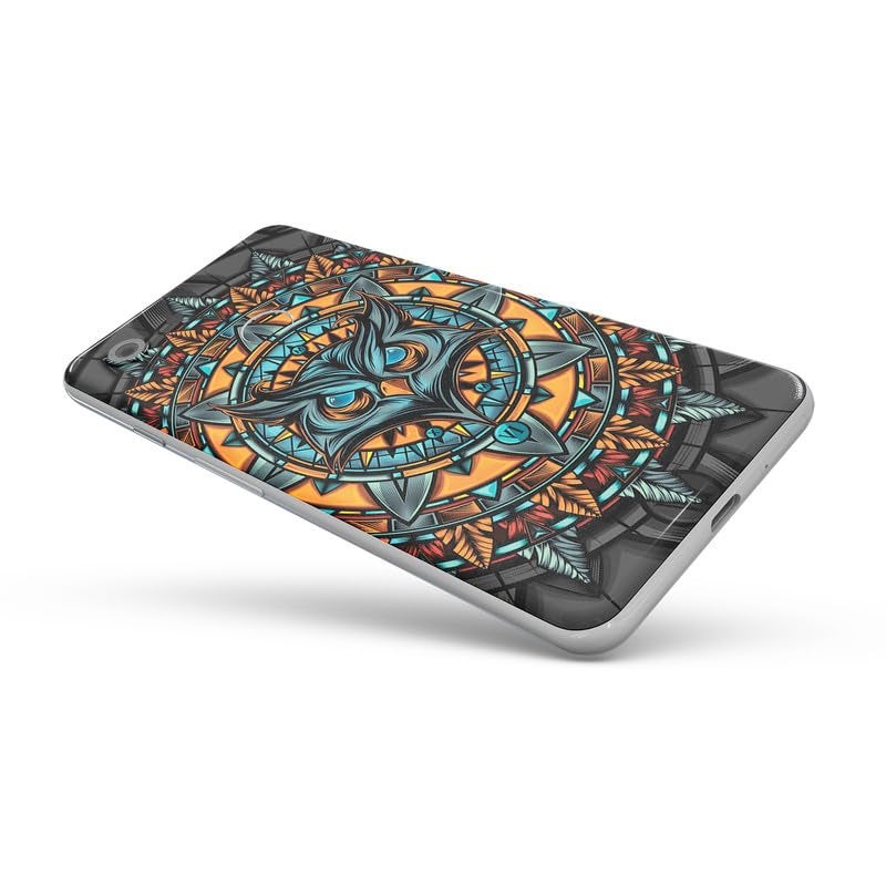 FCS Printed Designer Vinyl Mobile Back Skin Sticker for Samsung Galaxy S24 Ultra| Protects Against Dust, Precision-Fit, Vinyl, Bubble-Free Installation- (DZ-9) - Image 3