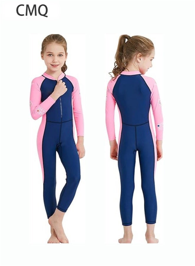 Generic Summer New Children's long sleeved one-piece swimsuit, Outdoor Quick Drying Sun Protection Swimsuit, Small and Medium-sized Children's Jellyfish Suit, Suitable for Boys and Girls Aged 3-12  - Image 2
