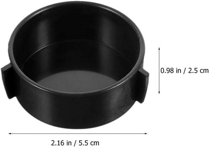 4pcs Ceramic Reptile Food and Water Bowls Set for Lizards and Bearded Dragons, Sturdy Worm Feeding Dishes Suitable for Terrariums and Amphibian Pets - Image 2