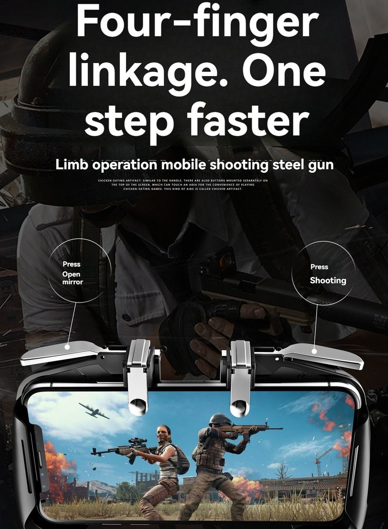M MIAOYAN Battle Royale Game Controller | Physical Trigger Shooter Assist | Best-Selling Shooting Accessory  - Image 2
