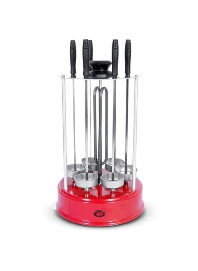 Barbecue Grills Oven - Rotating Vertical Grill - Countertop Electric BBQ Grill - Kabob Machine with 360° Smokeless Automatic Turning, Can Hold 12 Strings